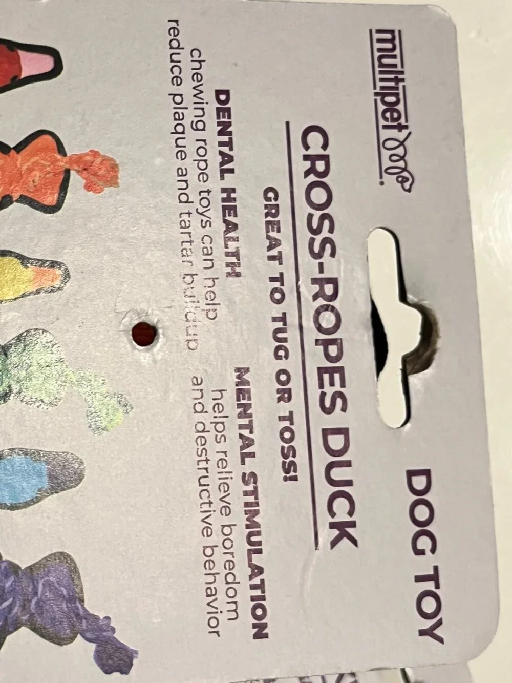 Dog Rope Toy Bundle Duck & Cow Tug Toys (Set of 3)